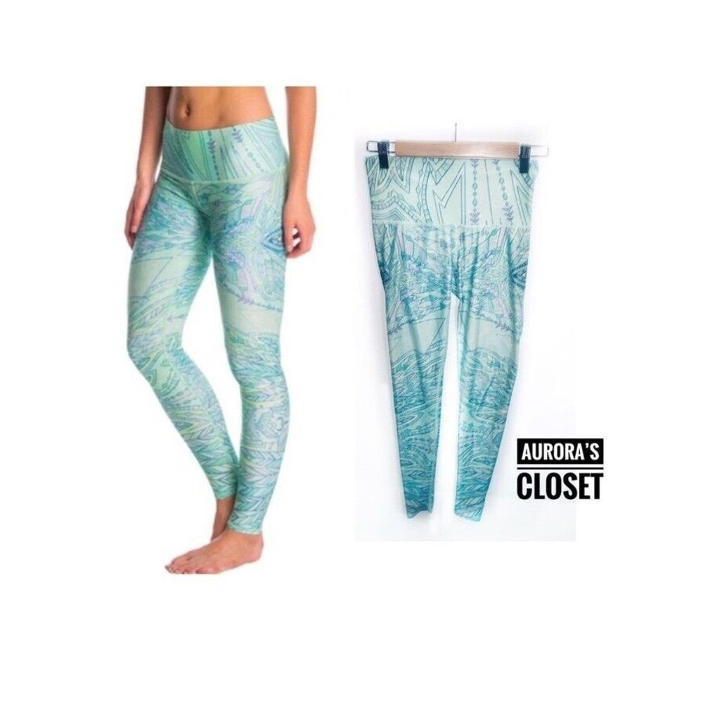 Teeki S Hot Pants Envision Sea Foam Green Recycled Plastic Material $128